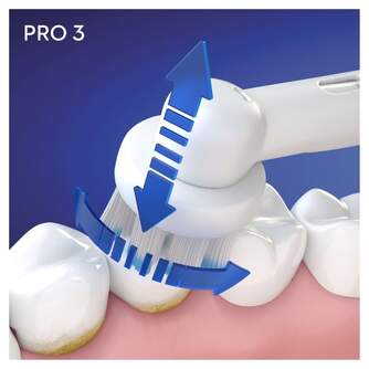 DENTAL ORALB PRO 3500 BLANCO   ESTUCHE
