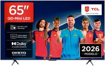 TV TCL 65%%%quot; 65P8L UHD MINILED GOOGLETV 144HZ