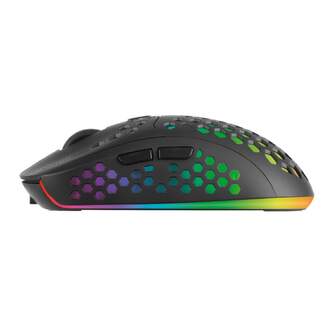RATON MARS GAMING WIRELESS RGB MMW3 NEGRO