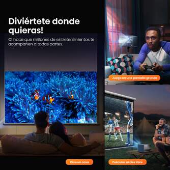 PROYECTOR HISENSE LASER CINEMA C1 65-300%%%quot; 4K