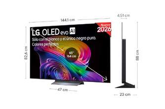 TV LG 65%%%quot; 65C64LA UHD OLED EVO A11 165HZ WEBOS26