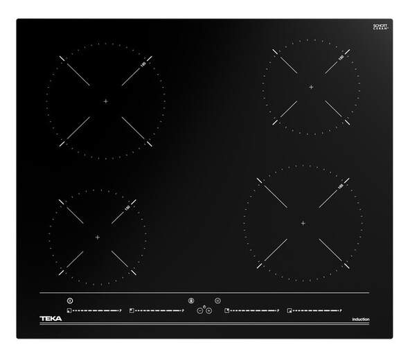 Placa Inducción Teka IBC 64010 MSS - 4 Zonas, 60cm, MultiSlider, Stop&Go, PowerPlus, 7200W