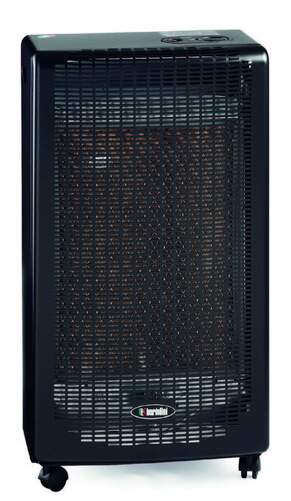 Estufa Gas Butano Bartolini Primavera K308 Azul - 2900W, Catalítica, 3 Potencias, Panel Cerámico