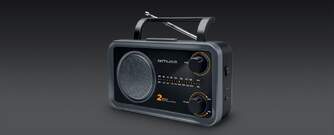 RADIO PORTATIL MUSE M-06 FM/AM NEGRO