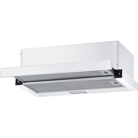 Campana Mepamsa Slimline 60 Blanca - 60 cm ancho, 51 dB a baja velocidad, 290 m3h máx