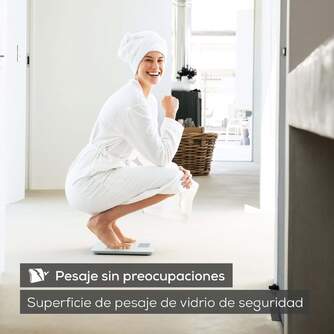 BASCULA BEURER GS120 KOMPACT VIDRIO DIGI 150K 	  