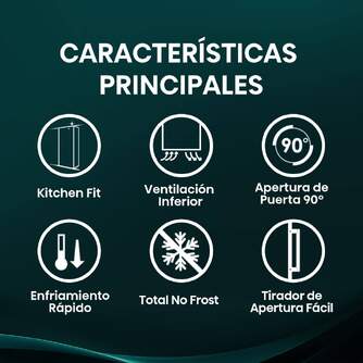 FRI. HISENSE RL3K370SEWE1 186x60x60 1P NF BCO KFIT