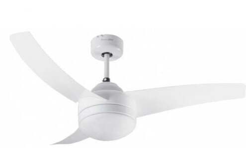Ventilador Techo Universal Blue Mistral 3042 - Motor 60W, Diámetro 106cm, Luz LED, Mando, Blanco