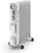 Radiador Aceite Olimpia Caldorad Humi 9 - 2000W, 3 Potencias, Funci&oacute;n Humidificador, Deposito 450ml