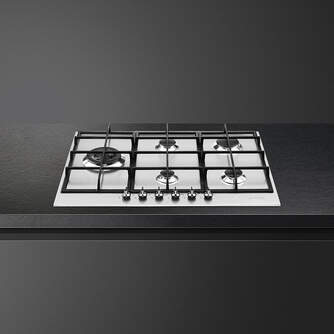 ENCIM. SMEG PX375L 5F 70/75CM GAS NAT INOX