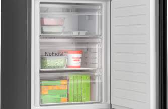FRICOM. BOSCH KGN392XCF 203x66 363L NF NEGRO