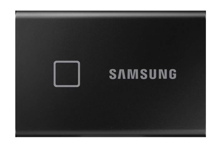 Disco Duro Samsung SSD T7 Touch 1TB MU-PC1T0K/WW - USB 3.2 (10Gbps), Lectura 1,050 MB/s,