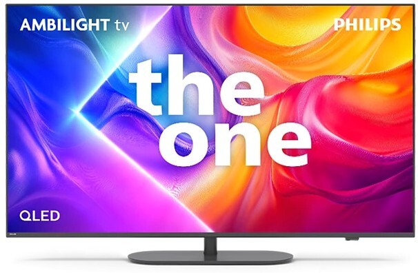TV Philips 43" QLED 42PUS9010 - 4K Ultra HD, Ambilight, 120 Hz, 20 W Dolby Atmos/Digital, HDR10+