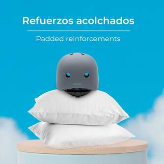 CASCO CECOTEC BRAINGUARD URBAN GREY S-M