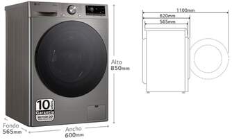 LVD.SEC. LG F4DR7011AGS 11/6K 1400R INOX A-10%/D