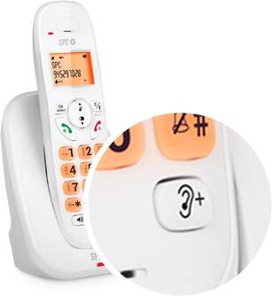 TELEFONO DECT SPC 7331B KAIRO BLANCO MANOS LIBRES