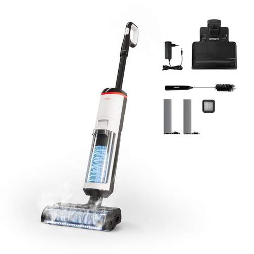 Fregona Polti Rollysteam WD30C - Funci&oacute;n vapor, 35 min autonom&iacute;a, 450 W