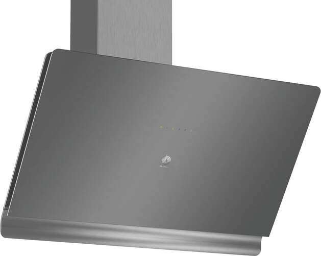 Campana extractora Balay 3BC598GG - A+, 90cm, Extracci&oacute;n m&aacute;x 840m3/h, Cristal Gris, Iluminaci&oacute;n LED