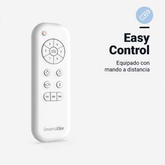 VENTILADOR TECHO U.BLUE ALM 4056 3A 142CM LED DC