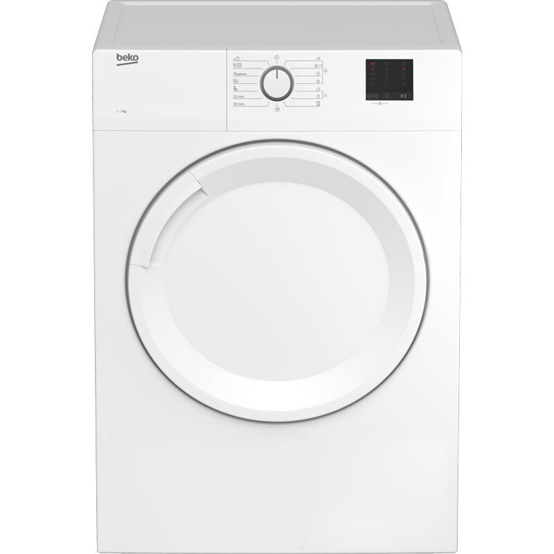 Beko 7011 Pa secadora de evacuacion 7kg da7011pa blanca carga frontal multicolor