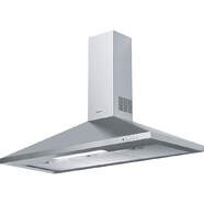 Campana Decorativa Mepamsa Gavia 90 - 90cm, Extracción máx 740m3/h, 3 Potencias + Turbo, Inox