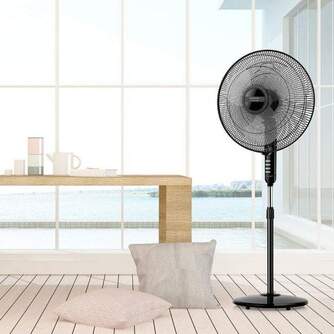 VENTILADOR PIE TAURUS BERGEN 16CR 40CM 3A 45W G/N