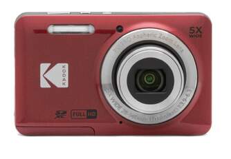 CAMARA KODAK CAMARA FZ55 ROJA 16MP ZOOM OPTICO X5