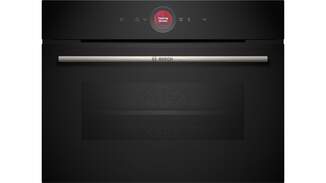 Horno Compacto Bosch CBG7341B1 - Multifunci&oacute;n, 47 L, TFT T&aacute;ctil, Clase A+, Negro
