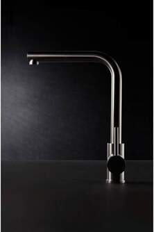 GRIFO COCINA IMEX GCE006AC MOSCU ACERO S316