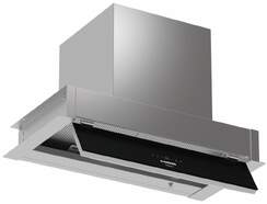 Campana Nodor CROWN60NO DRIP SS 4228 - 60 cm, 3 Velocidades, 799 m3/h, Inox, Negro