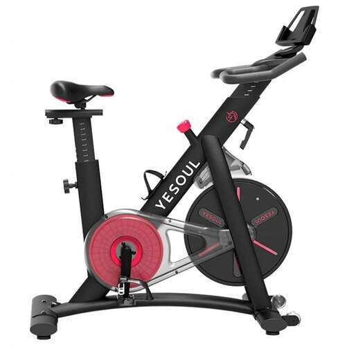 Bicicleta Estática Xiaomi Yesoul Smart S3 Negra - Volante inercia 6.15 Kg, Perfecta para Spinning