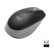 Ratón Inalámbrico Logitech M190 Gris - 1000dpi, 3 Botones, Windows/MacOS/Linux