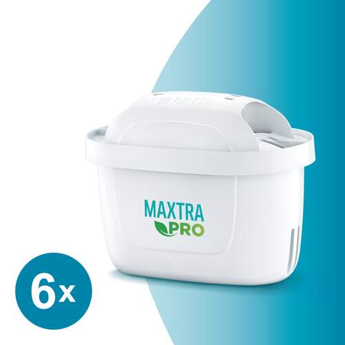 Pack de 6 cartuchos de filtro de agua Brita Maxtra Pro 6+2 - 150 L x 8