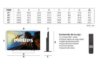 TV PHILIPS 65%%%quot; 65PUS7000 UHD SMART TV HDR10 