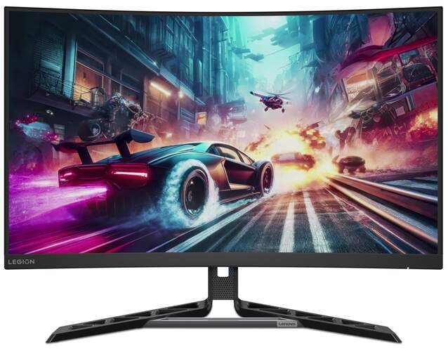 Monitor 32" Lenovo LEGION R32QC-30 Curvo - 2K QuadHD, 180Hz, VA, 1ms, 350 cd/m&sup2;, HDMI, DP