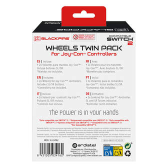 ACC. 2 VOLANTE JOY CON BLACKFIRE SWITCH 2
