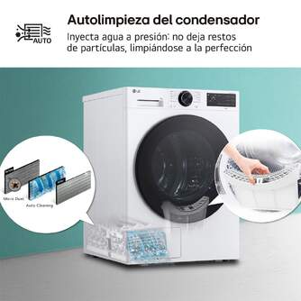 SECADORA LG RHX5008TLB 8K WIFI BCO
