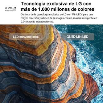 TV LG 55%%%quot; 55QNED70B6C UHD QNED MINILED A7 WEBOS26