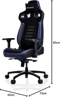 SILLA GAMING VERTAGEAR PL4800 X LARGE HYGE BLUE
