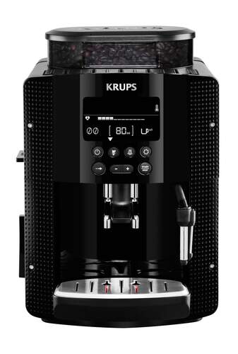Cafetera Krups EA8150 - 1450W, Automática, 15 Bares, 1.7L, Ajustes intensidad y cantidad