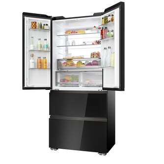 FRI. HAIER HFKR7819DNGB 190x83 4P NF CRISTAL NEGRO