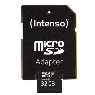 TARJ. MEM. INTENSO MICRO SD 32 GB CON ADAPTADOR