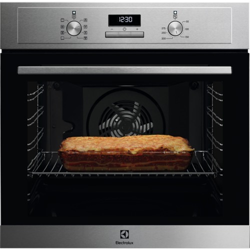 Horno Electrolux EOH3H54X | A+, 72L, AquaClean, 7 Funciones