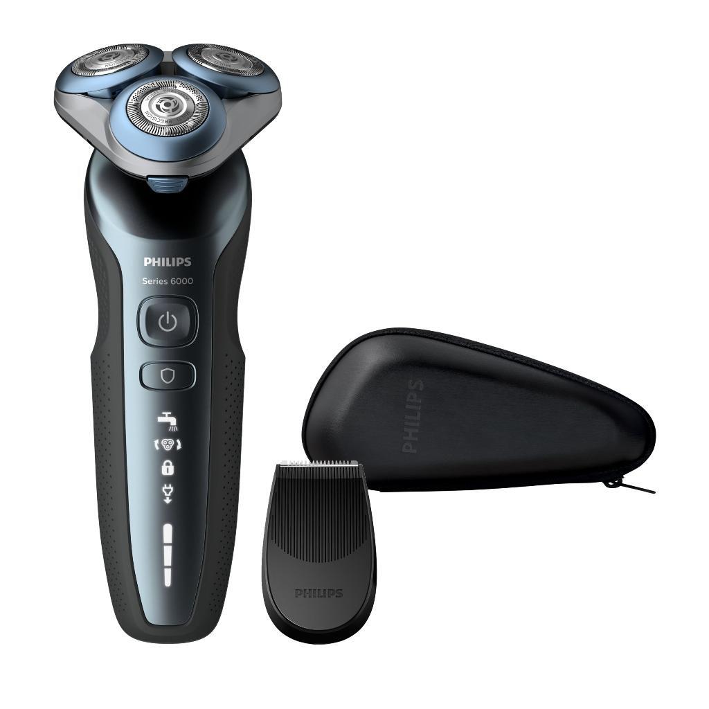 Afeitadora Philips S6620/11 - Seco/mojado, Batería 60min.
