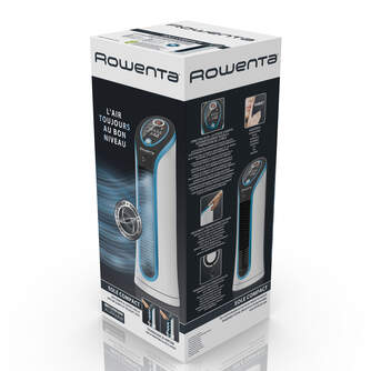 VENTILADOR TORRE ROWENTA VU6210F0 40CM 30W BLANCO