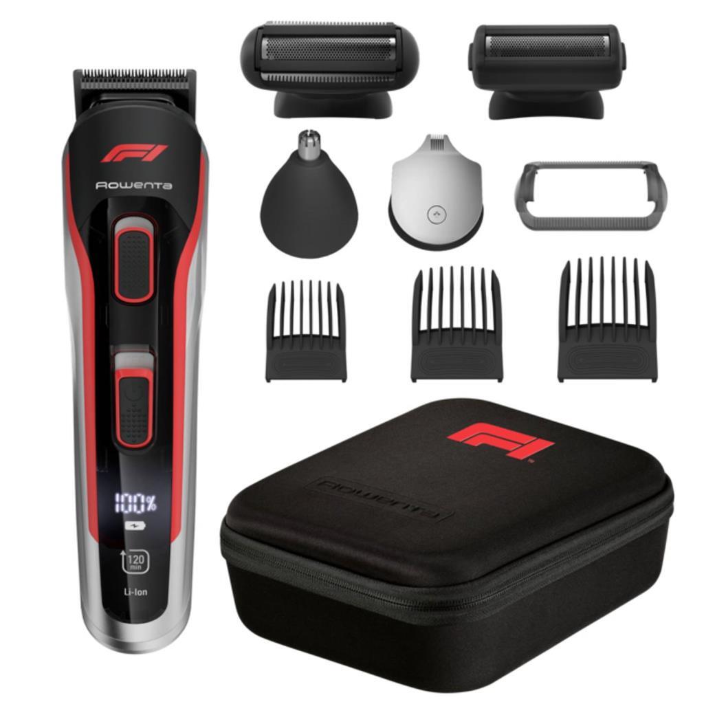 Barbero Rowenta TN944M Formula 1 Multi Styler - Batería 120 minutos, 32 Longitudes