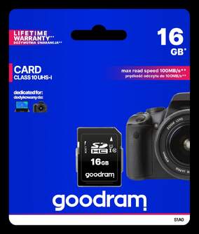 TARJ. MEM. GOODRAM SD 16GB C10 CLASS 10 UH-I