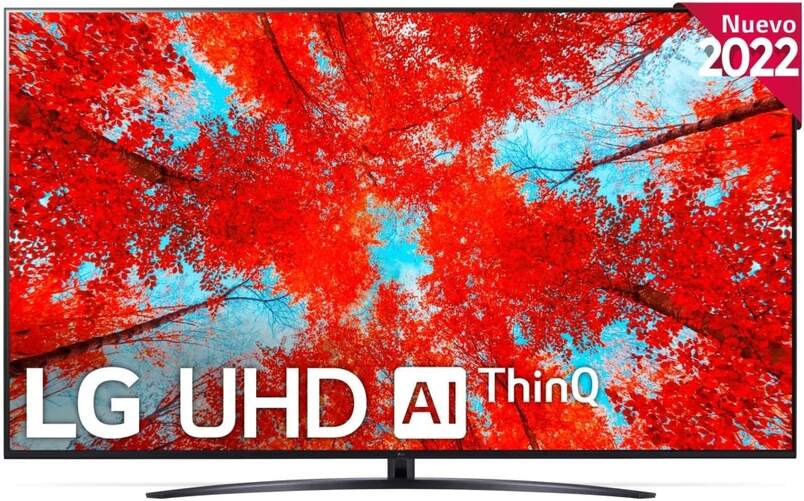 TV 75" LG 75UQ91006LA - 4K, HDR10 Pro, webOS22, A5 Gen5, Gaming, Control Voz, Dolby Digital 20W