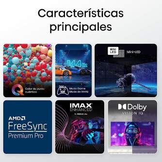 TV HISENSE 75%%%quot; 75U7KQ UHD MINILED ULED QLED 144HZ