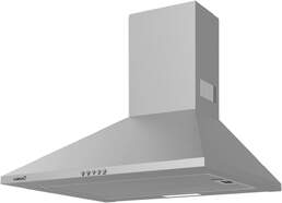 Campana Decorativa Cata Omega II 600X - Clase C, 60cm, 3 Velocidades, 645m3/h, Acero Inox